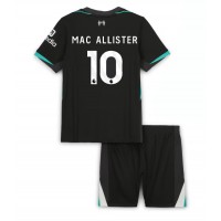 Maglia Calcio Liverpool Alexis Mac Allister #10 Seconda Divisa Bambino 2024-25 Manica Corta (+ pantaloncini)